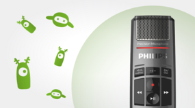 Philips Dictation : Philips SMP3710 SpeechMike Premium Slide